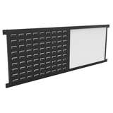 Bin Panel Enclosure with Magnetic Dry Erase Board, 60 x 20" redirect to product page